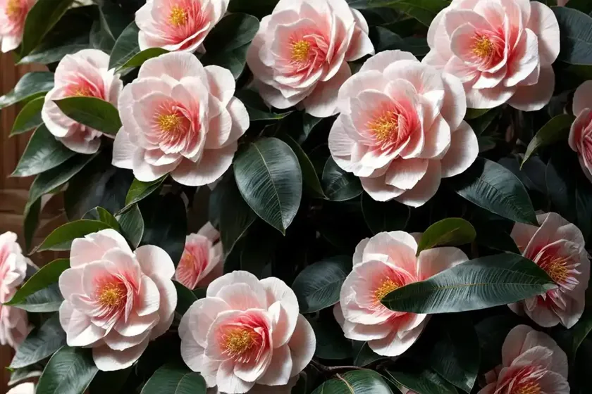 Camellia x williamsii ‘les jury’) — photo 2