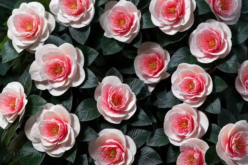 Camellia x williamsii ‘les jury’) — photo 3