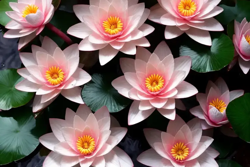 Camellia x williamsii ‘water lily’)