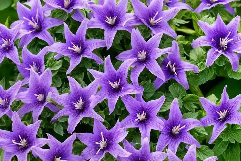 Campanula glomerata var. acaulis (clustered bellflower) — photo 3
