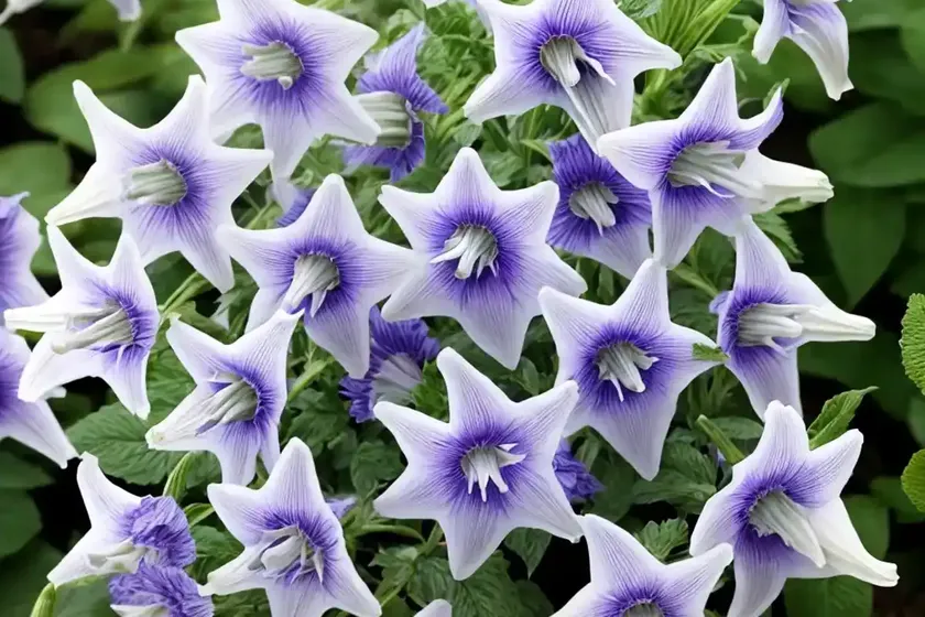 Campanula lactiflora ‘loddon anna’ (milky bellflower) — photo 2