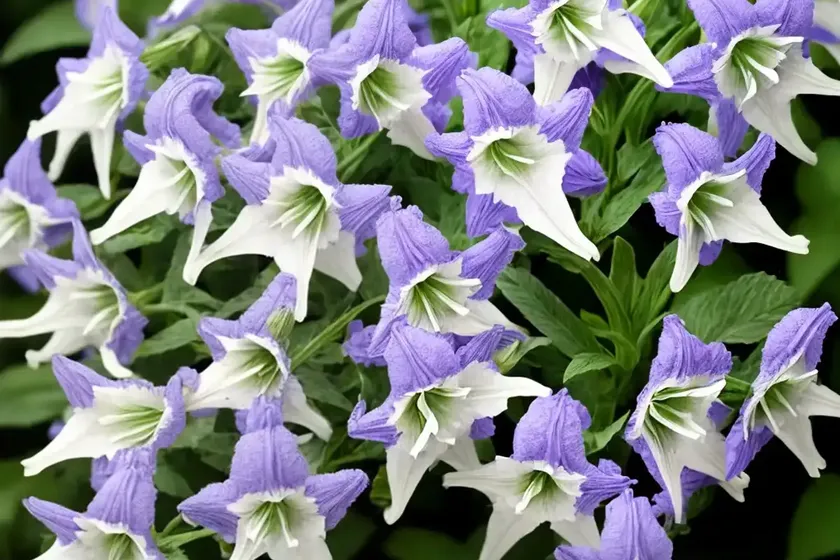 Campanula lactiflora ‘prichard’s variety’ (milky bellflower) — photo 2