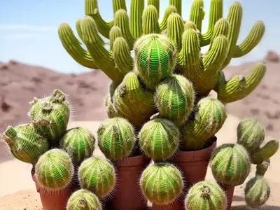 Cane Cactus (Austrocylindropuntia Cylindrica)