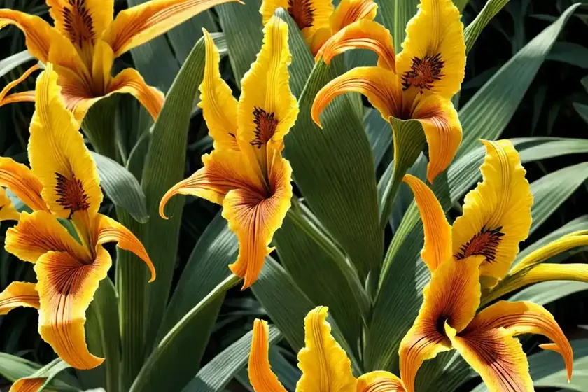 Canna ‘golden lucifer’ (canna lily) — photo 3