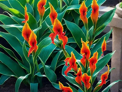 Canna ‘President’ (Canna Lily)