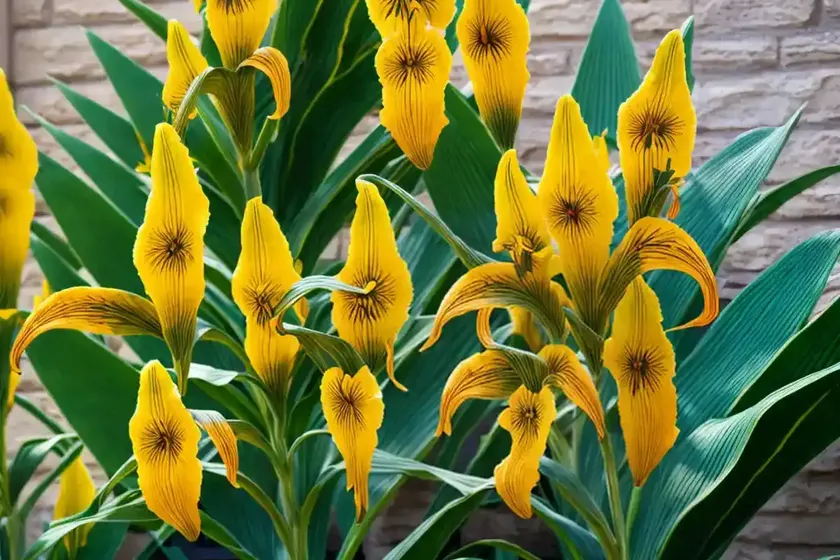 Canna ‘tropicanna gold’ (canna lily)