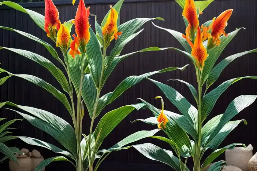 Canna x ehemanii (canna lily) — photo 2