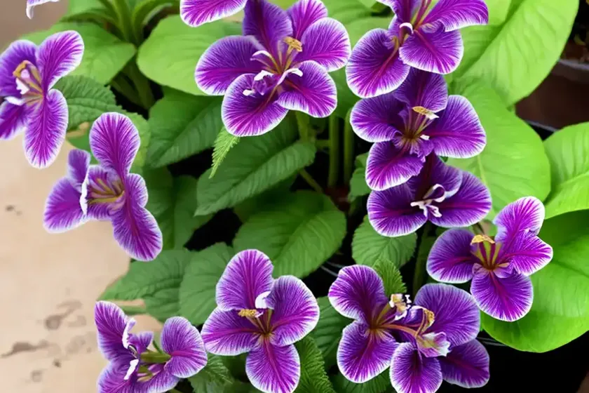 Cape primrose (streptocarpus) — photo 2