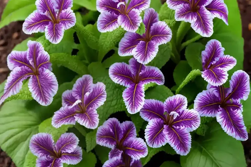 Cape primrose (streptocarpus) — photo 3