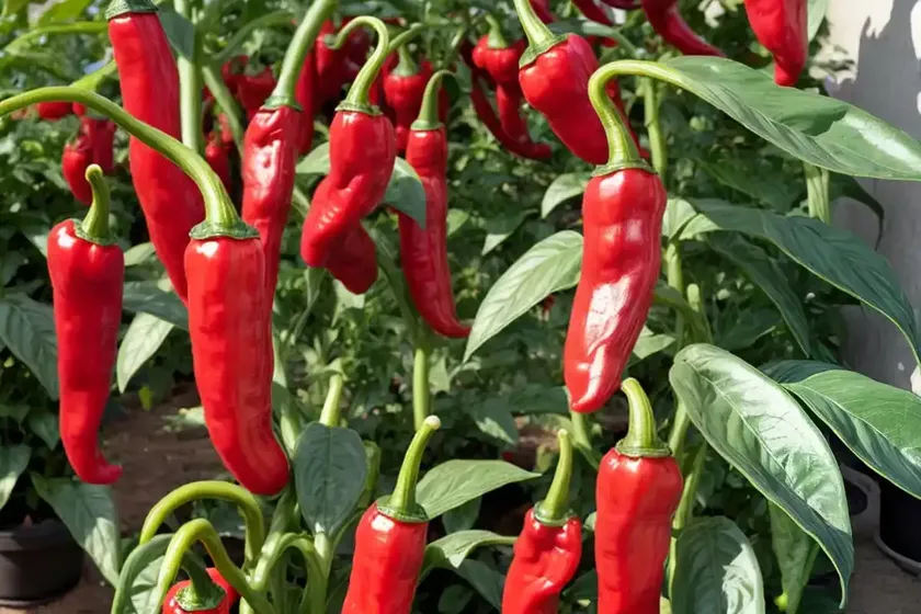 Capsicum chinense (purple pepper ‘pimenta da neyde’) — photo 2