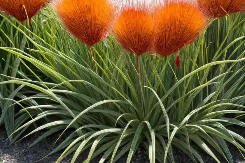 Carex testacea ‘prairie fire’ (new zealand hair sedge) — photo 2