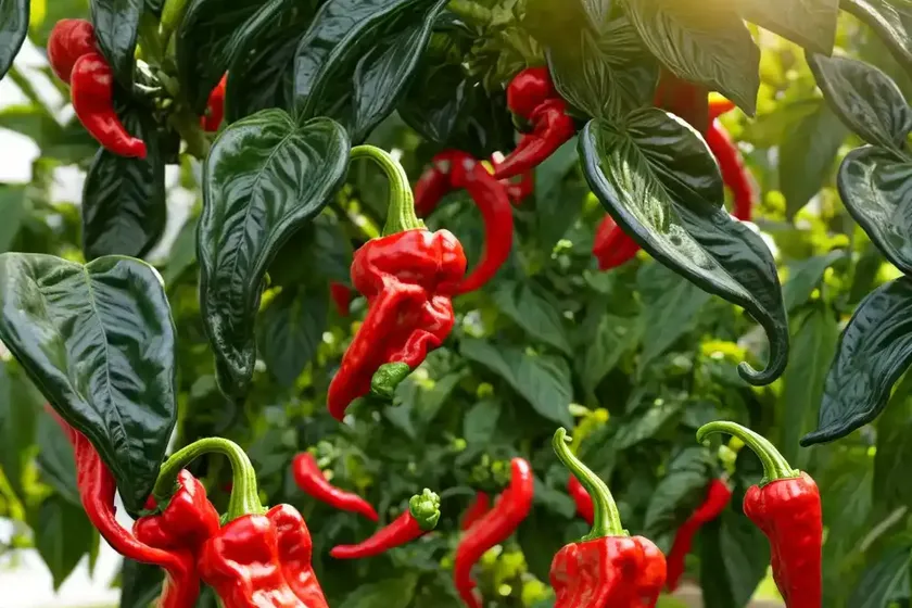 Carolina reaper (capsicum chinense) — photo 2