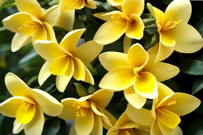 Carolina yellow jasmine (gelsemium sempervirens) — photo 2