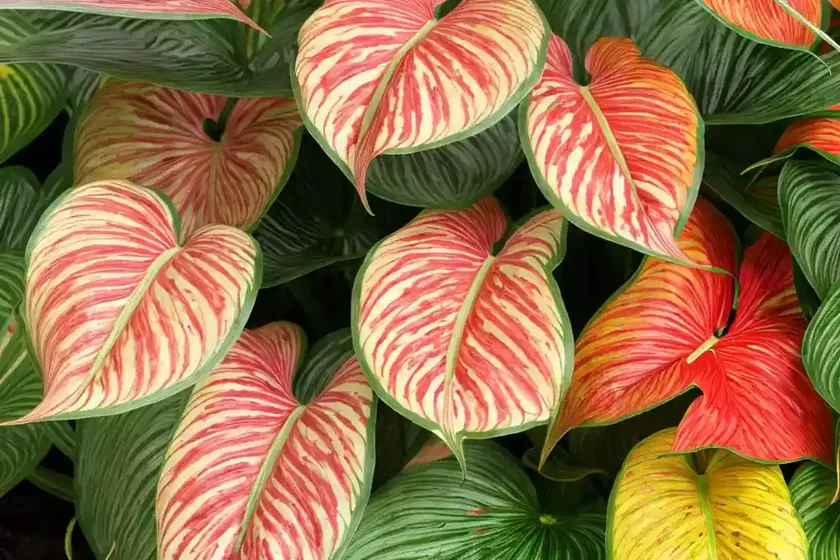 Carolyn wharton caladium (caladium bicolor ‘carolyn whorton’) — photo 3