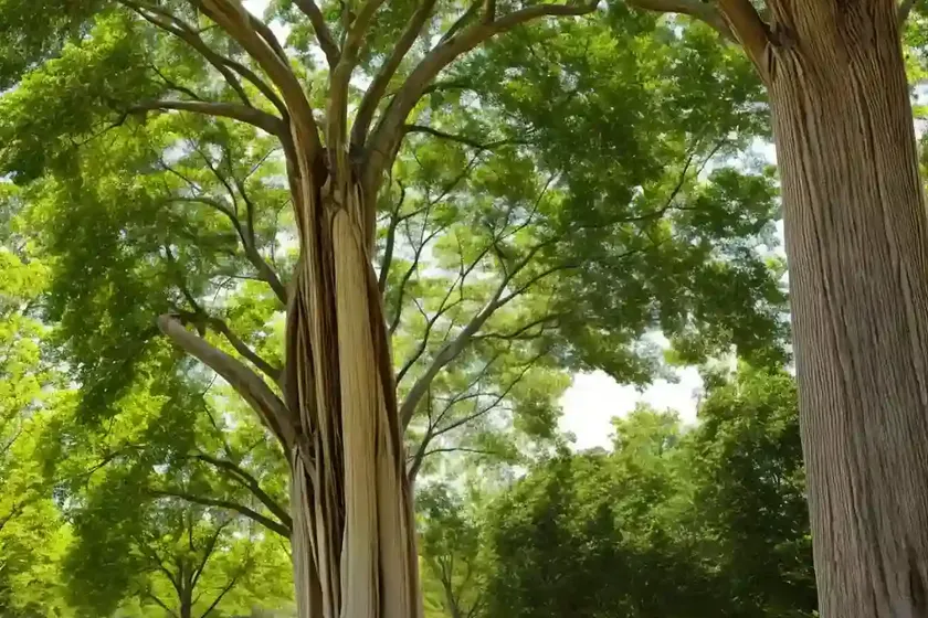Carya ovata (shagbark hickory) — photo 2