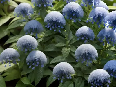 Caryopteris X Clandonensis ‘White Surprise’ (Bluebeard)