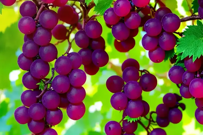 Catawaba grape (vitis labrusca ‘catawba’) — photo 3