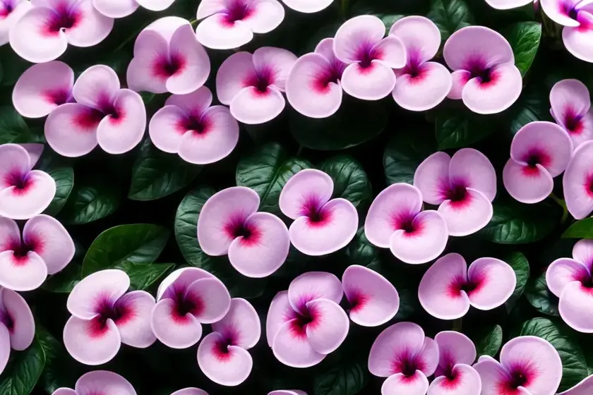 Catharanthus roseus (madagascar periwinkle) — photo 3