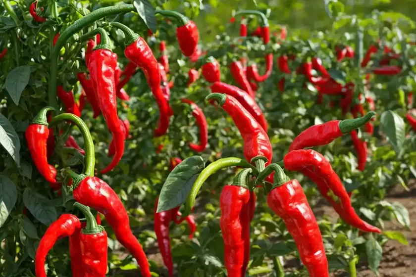 Cayenne Pepper (Capsicum Annuum)