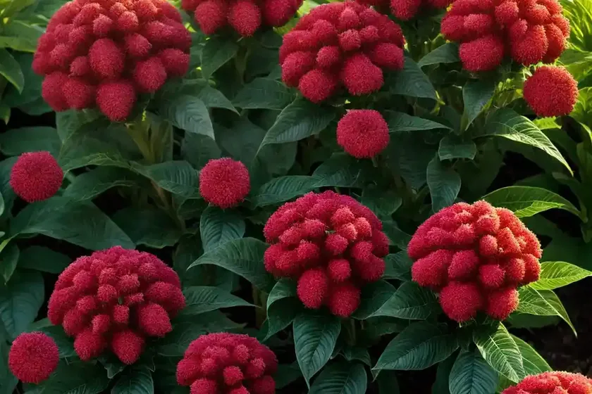 Celosia argentea var. cristata ‘cramer’s lemon lime’ (cockscomb) — photo 3