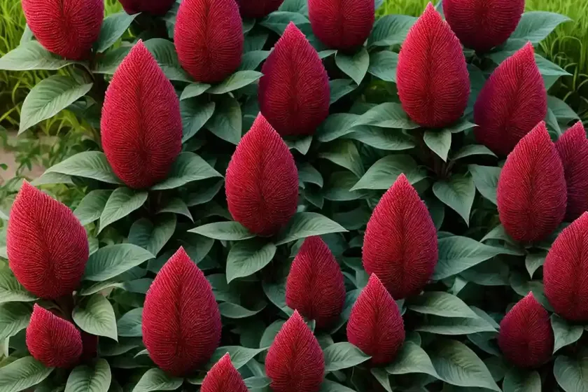 Celosia argentea var. cristata (plumosa group) — photo 3