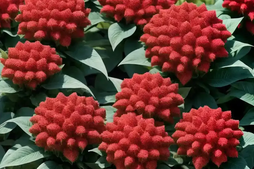 Celosia argentea var. cristata (plumosa group) ‘dragon’s breath’) — photo 3