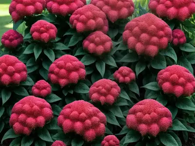 Celosia Argentea Var. Cristata (Plumosa Group) ‘Dragon’s Breath’)