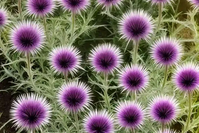 Centaurea macrocephala (giant knapweed)