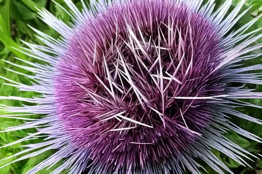Centaurea ragusina (silver knapweed)