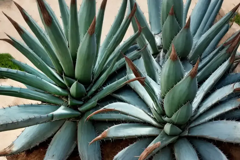 Century plant (agave attenuata) — photo 2