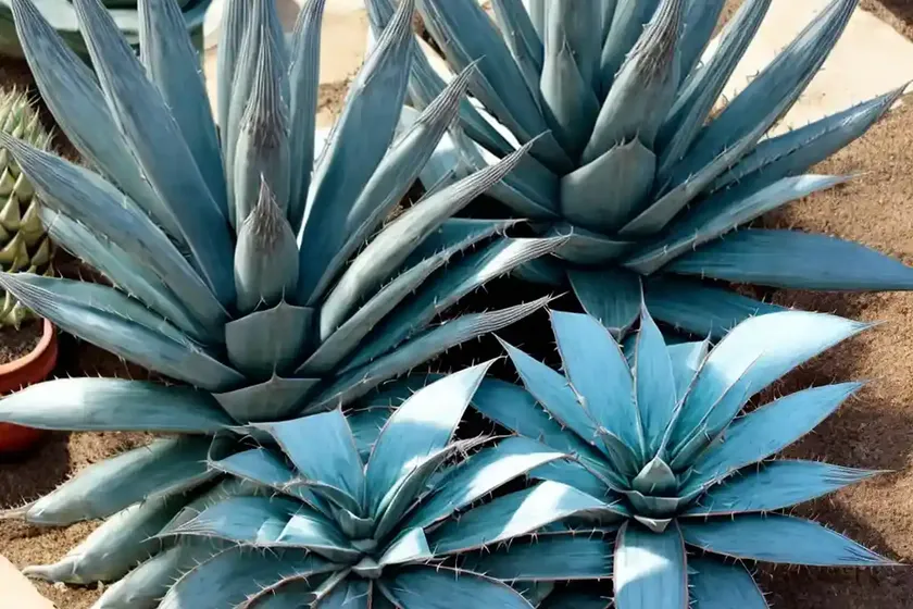 Century plant (agave ‘blue glow’) — photo 3