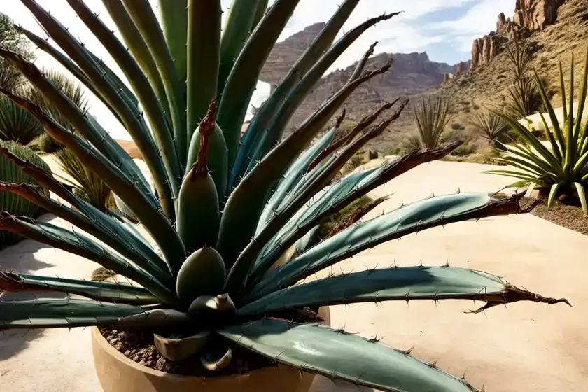 Century plant (agave schidigera) — photo 2