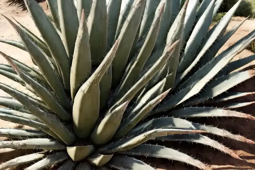 Century plant (agave schidigera ‘shira-ito-no-ohi’) — photo 2