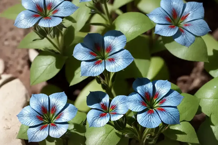 Ceratostigma (ceratostigma abyssinicum) — photo 2