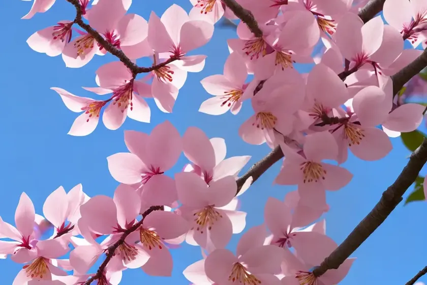 Cercis canadensis the rising sun (eastern redbud)