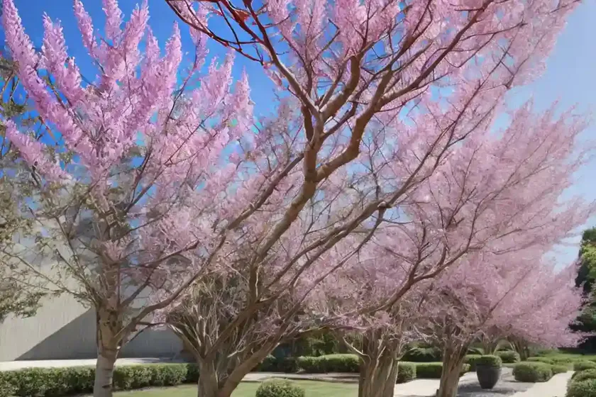 Cercis chinensis ‘avondale’ (chinese redbud) — photo 2