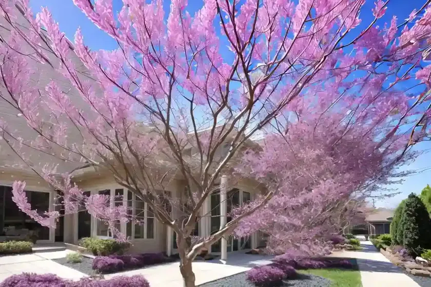 Cercis chinensis ‘avondale’ (chinese redbud) — photo 3