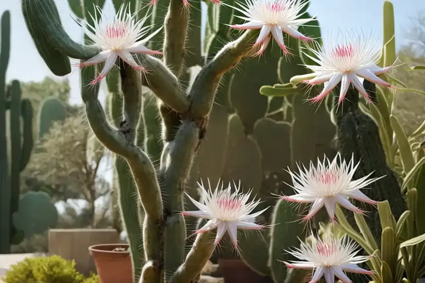 Ceroid cactus (night-blooming cereus) — photo 2