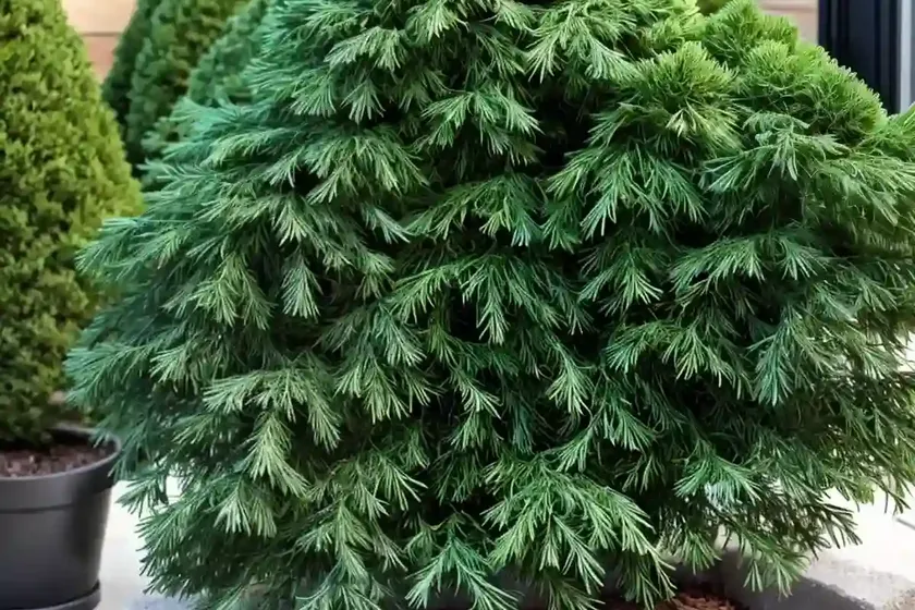 Chamaecyparis obtusa ‘pygmaea’ (hinoki cypress) — photo 2
