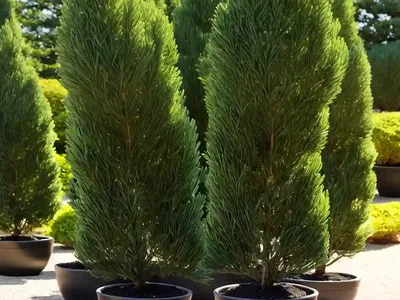 Chamaecyparis Pisifera ‘Filifera Aurea’ (Sawara Cypress)
