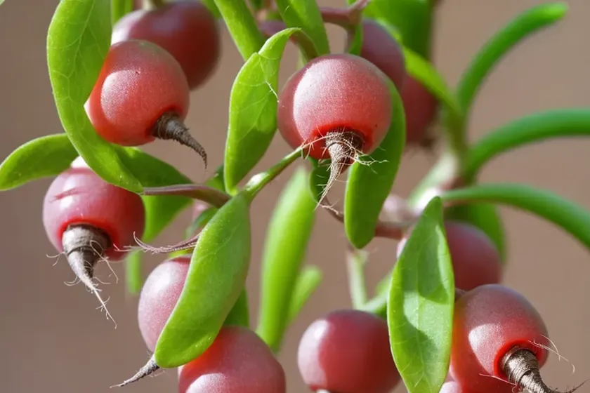 Cherry radish (raphanus sativus)