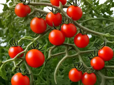 Cherry Tomato (Solanum Lycopersicum Cerasiforme)