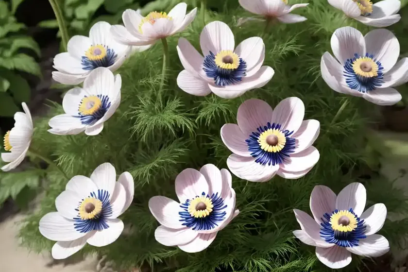 Chinese anemone (anemone hupehensis) — photo 3