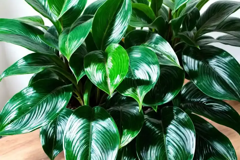 Chinese evegreen (aglaonema ‘cutlass’) — photo 3