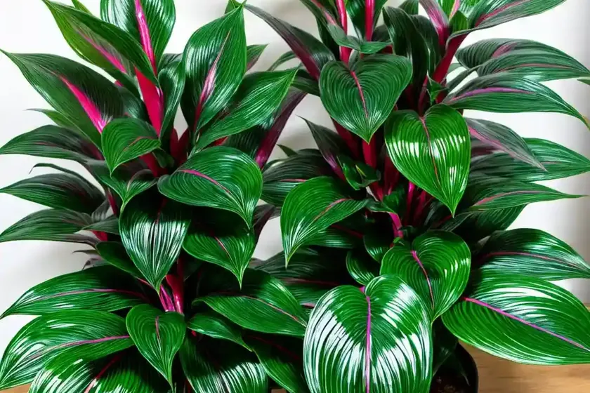 Chinese evergreens (aglaonema commutatum ‘lady valentine’) — photo 3