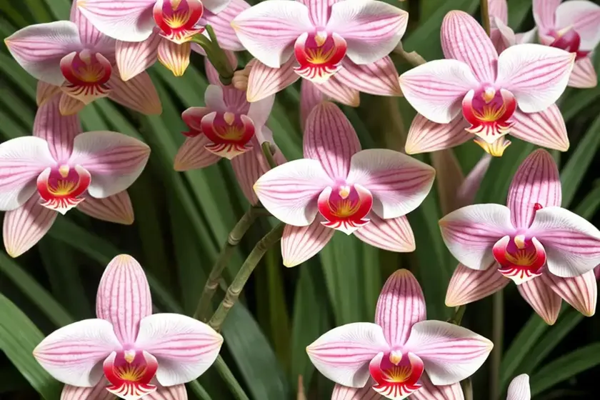 Chinese ground orchid (bletilla striata ‘albostriata’) — photo 2