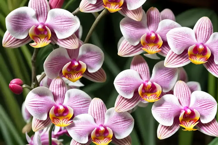 Chinese ground orchid (bletilla striata f. gebina) — photo 3