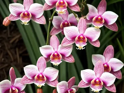 Chinese Ground Orchid (Bletilla Striata F. Gebina)