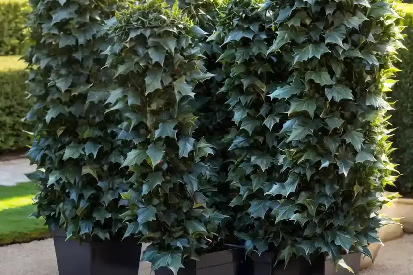 Chinese holly (ilex cornuta ‘dwarf burford’) — photo 3