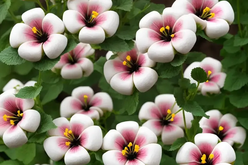Chinese mallow (malva verticillata)
